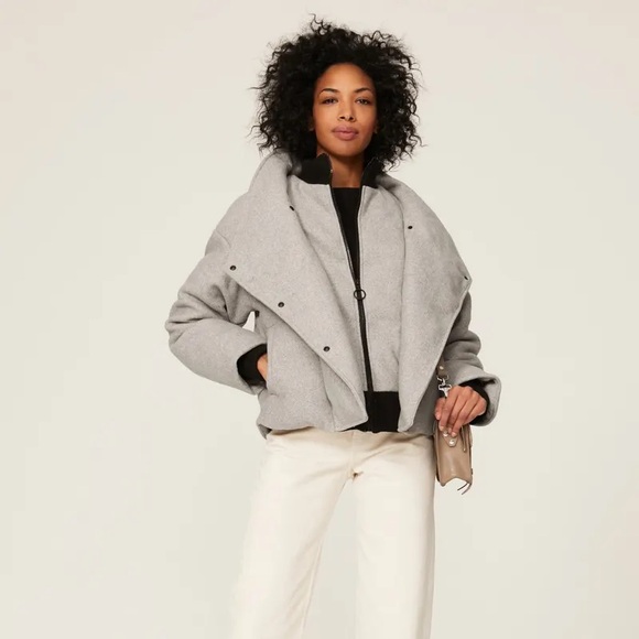 ba&sh Gray Women's Jacket - Picture 1 of 6